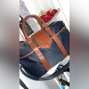 Stylish Brown and Black Men's Bag